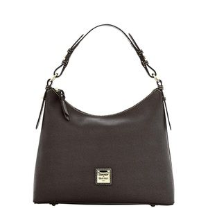 Dooney & Bourke Saffiano leather hobo bag